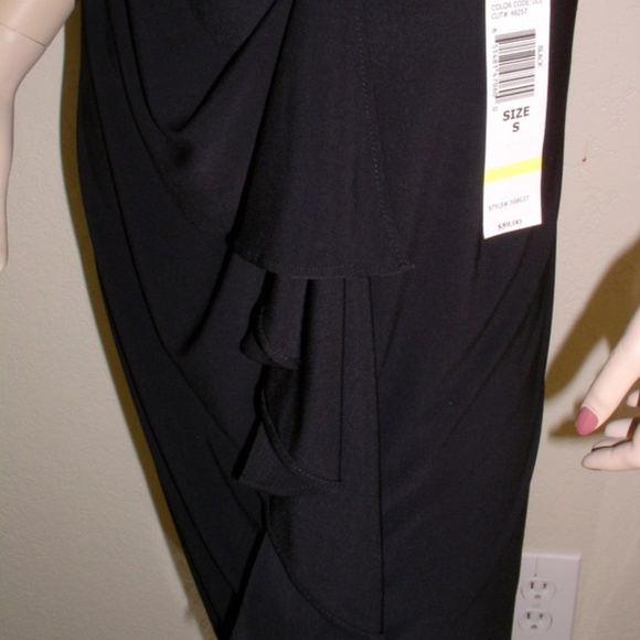 Onyx NITE Black Skirt with Tulle Sz L main image 0